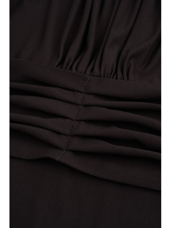 MARI PRETI MARI PRETI Abito da cocktail Deluna Marrone Slim Fit