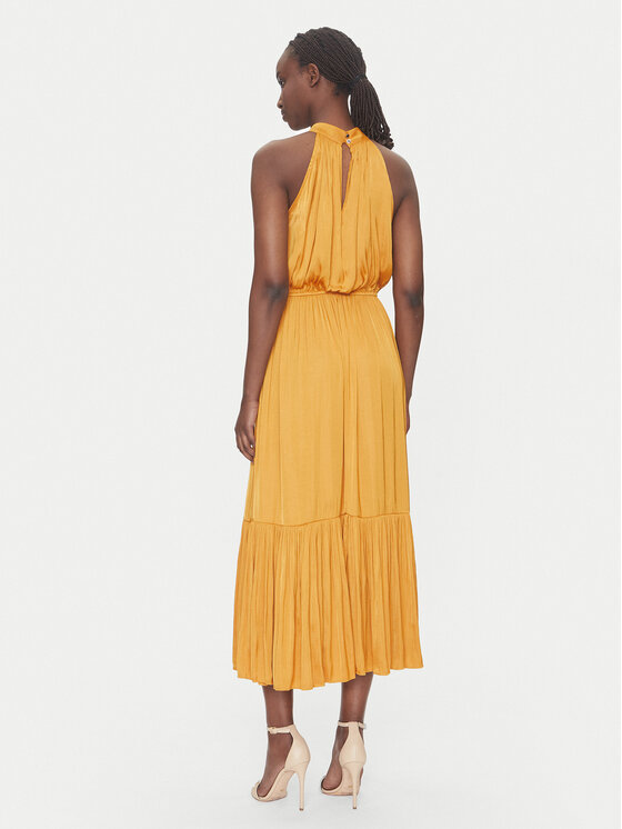 Morgan Morgan Rochie cocktail 222-RAMAGE Galben Regular Fit