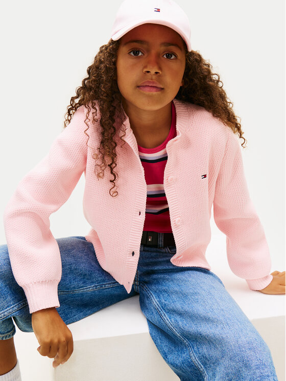 Tommy Hilfiger Tommy Hilfiger Megztinis Graphic KB0KB10347 D Tamsiai mėlyna Regular Fit