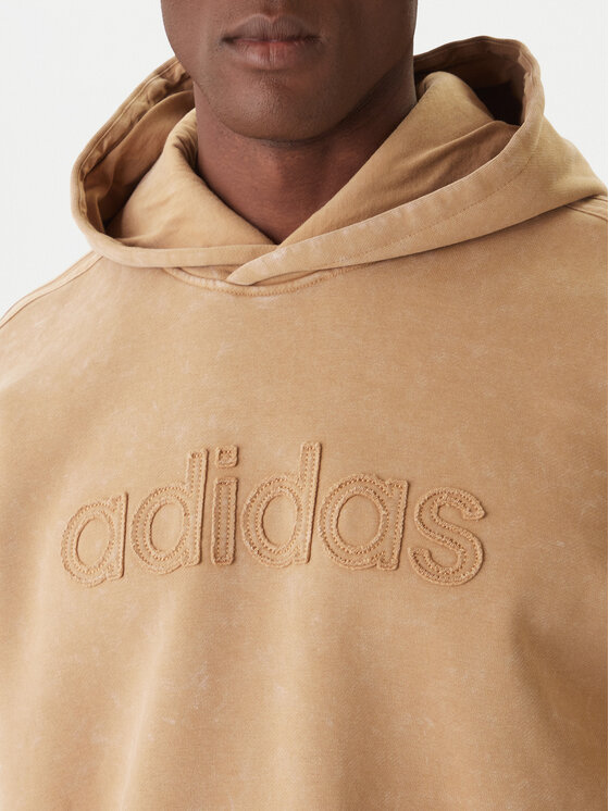 adidas adidas Bluza JY2791 Beżowy Loose Fit