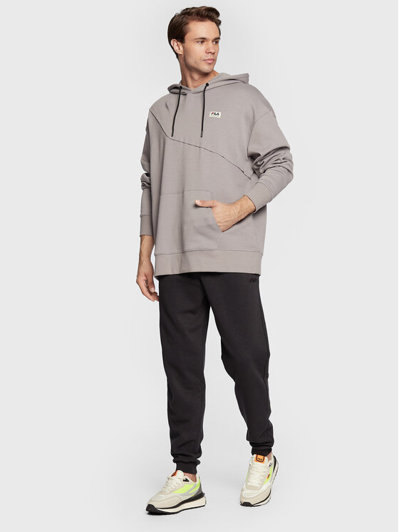 Felpa Thiers FAM0147 Grigio Oversize