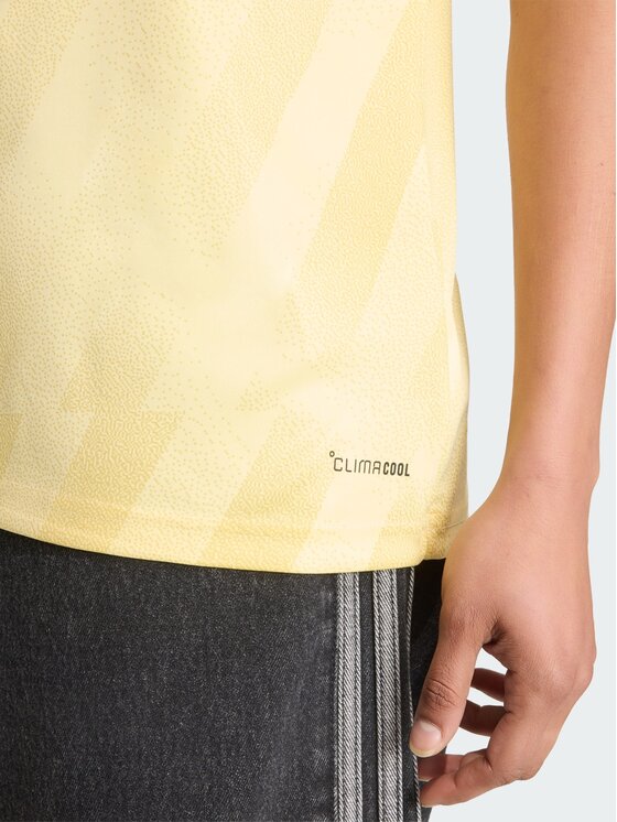 adidas adidas Koszulka techniczna 171987 Żółty Regular Fit