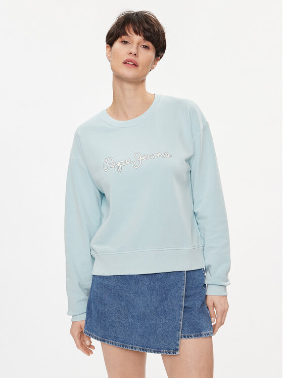 Pepe Jeans Pepe Jeans Bluză Lana PL581430 Albastru Regular Fit