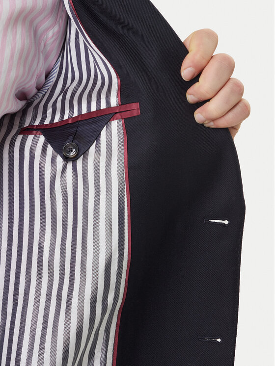 Tommy Hilfiger Tommy Hilfiger Σακάκι Pennu Crest Club MW0MW41807 Σκούρο μπλε Slim Fit