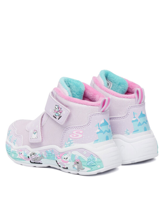 Skechers Skechers Sniego batai Play Scene 303163N/LVMT Violetinė