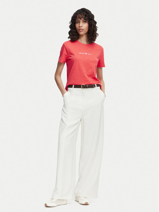 Beverly Hills Polo Club Beverly Hills Polo Club Тишърт P-SS26W-TS6510 Коралов Regular Fit