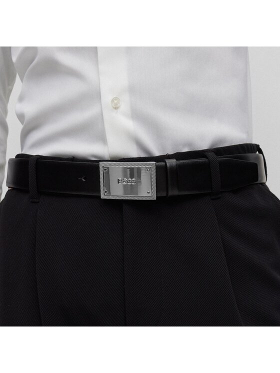 BOSS Boss Herrengürtel 50496735 Schwarz