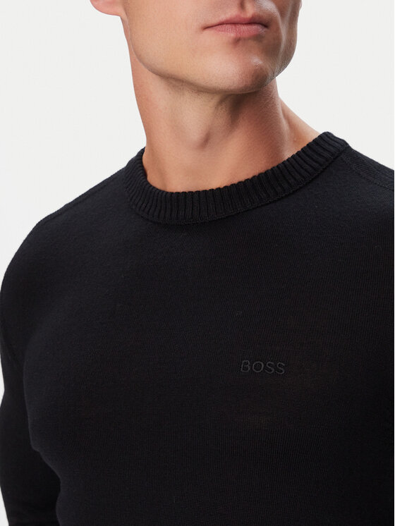 BOSS BOSS Пуловер 50578034 Черен Regular Fit