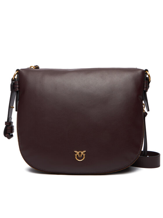 PINKO PINKO Borsetta Hobo Zip Around Classic Ai 25-26 PLTT 105113 A0QO Bordeaux