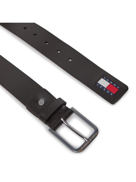 Tommy Hilfiger Tommy Hilfiger Pasek Tjm Adj. Belt 4.0 AM0AM12270 Brązowy