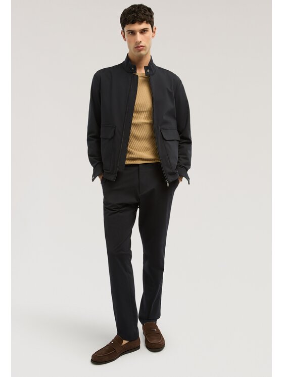 Trussardi Trussardi Sweter M0548000059N012 Kremowy Regular Fit