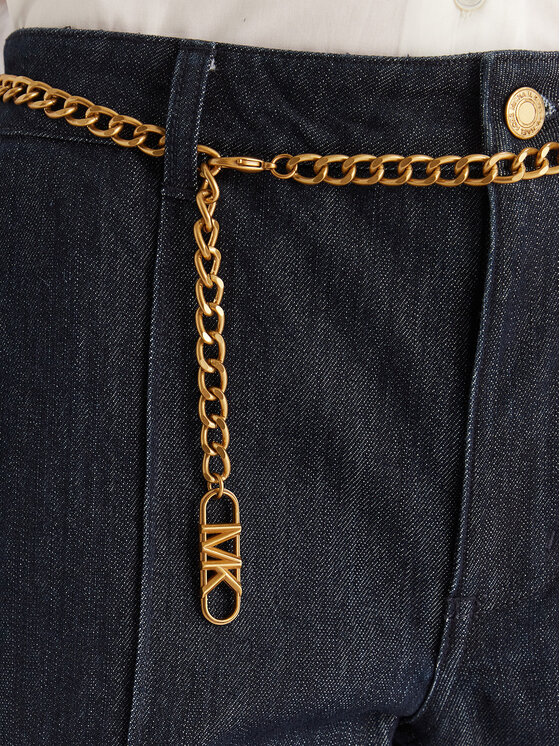 MICHAEL Michael Kors MICHAEL Michael Kors Džinsi MF590HRM24 Tumši zils Bootcut Fit