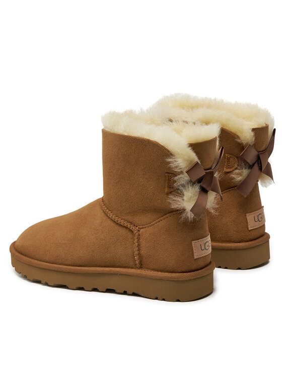 Ugg Ugg Čizme za snijeg W Mini Bailey Bow II 1016501 Smeđa