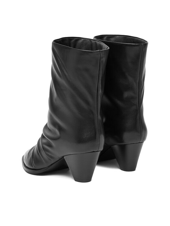 Badura Badura Škornji EO-APRIL-25FW219 Črna