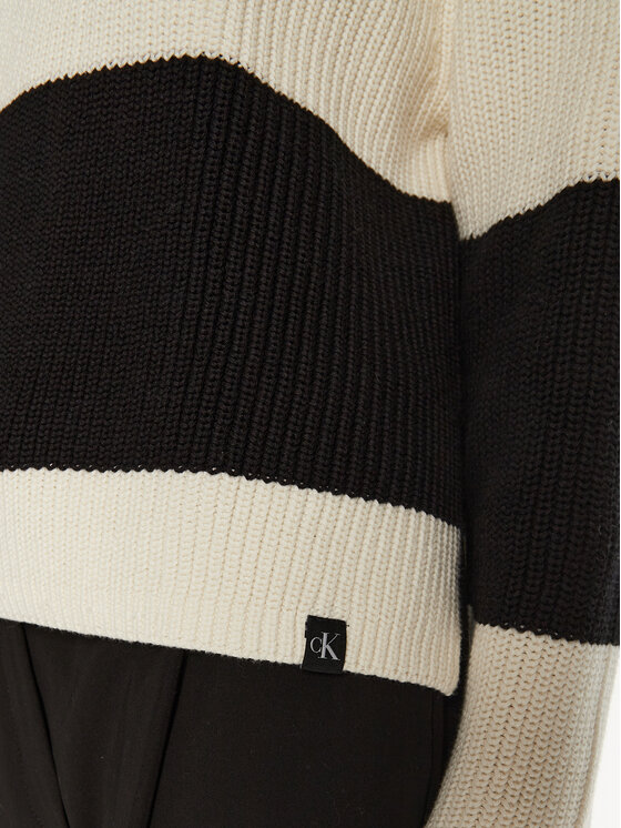 Calvin Klein Jeans Calvin Klein Jeans Sweter J20J224227 Kolorowy Relaxed Fit
