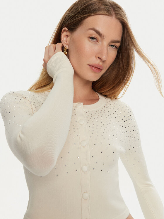 Marciano Guess Marciano Guess Пуловер JEN 4BGR61 5439Z Екрю Regular Fit