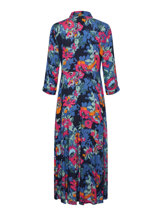 YAS YAS Sukienka koszulowa Savanna 26022663 Kolorowy Loose Fit