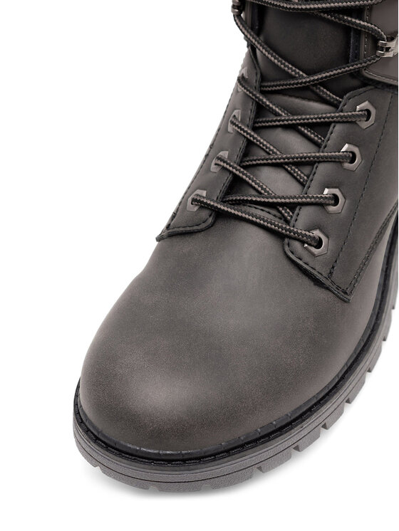 Lanetti Lanetti Schnürschuhe VS21M2019-3 Schwarz