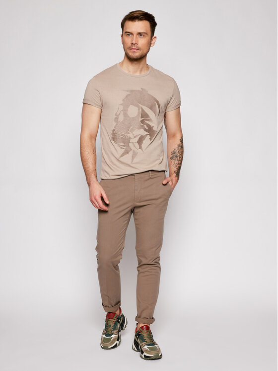 T-shirt Almin 12185102 Beige Regular Fit