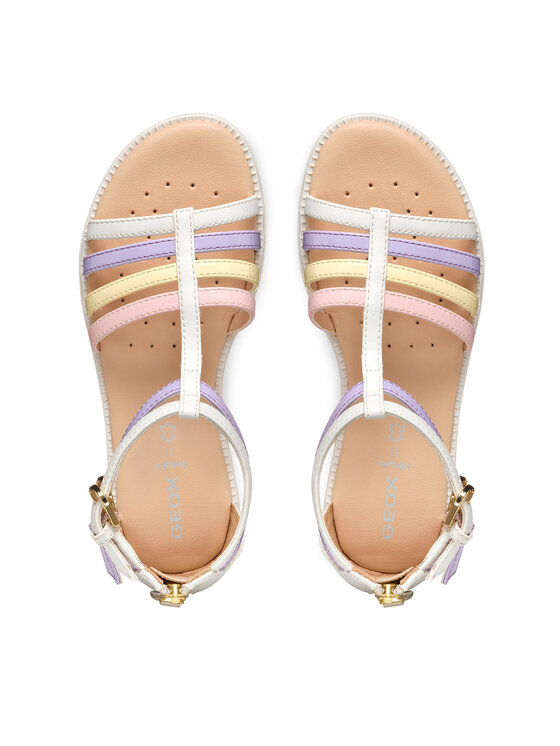 Geox Geox Σανδάλια Jr Karly J7235D 5402 C0761 M Λευκό