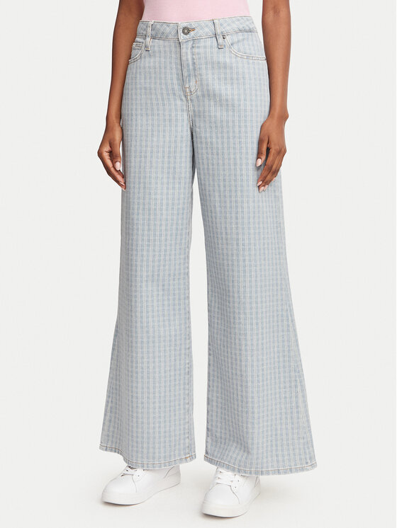 Guess Jeans Guess Jeans Džinsi W6YA0O D1182 Zils Wide Leg