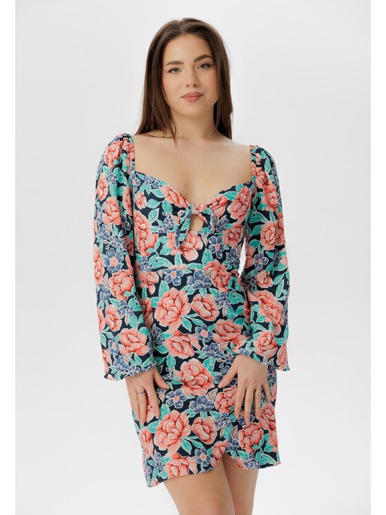 LAURELLA LAURELLA Každodenní šaty 4SS092 Barevná Regular Fit