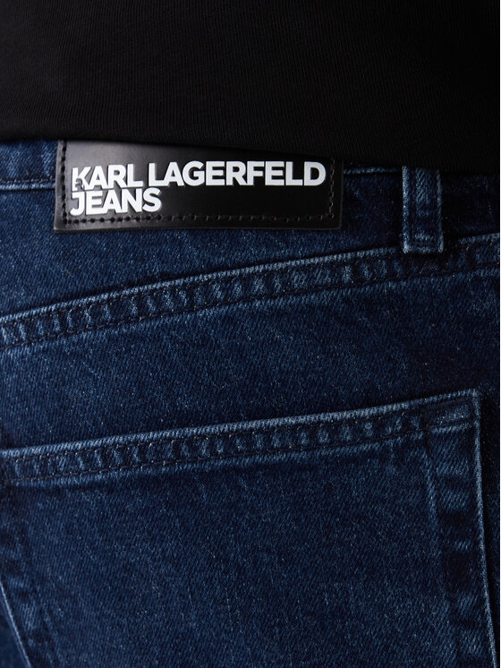 Karl Lagerfeld Jeans Karl Lagerfeld Jeans Дънки A3M10136 Тъмносин Straight Fit