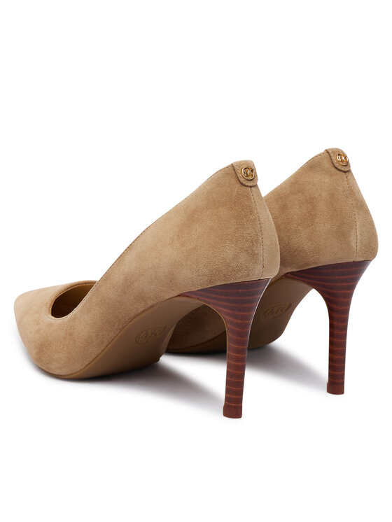 MICHAEL Michael Kors MICHAEL Michael Kors Čevlji z visoko peto Alina 40F5HNMP1S Rjava