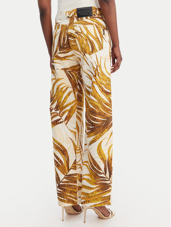 Just Cavalli Just Cavalli Blugi 80PAB5L8 CESCB Écru Loose Fit