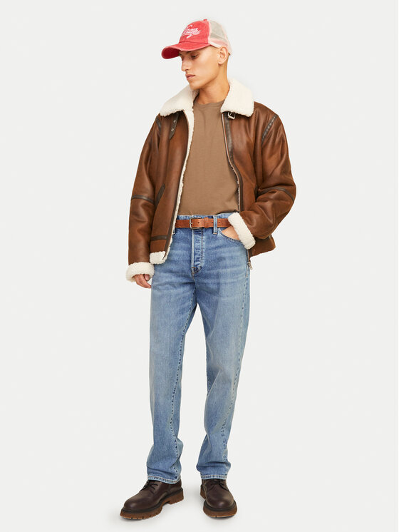 Jack & Jones Jack & Jones Jeansy Chris 12259166 Modrá Relaxed Fit