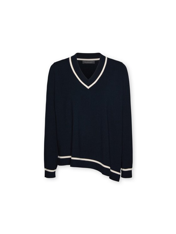Elena Mirò Elena Mirò Sweter M566Z000707N0A1 Niebieski A-Line Fit