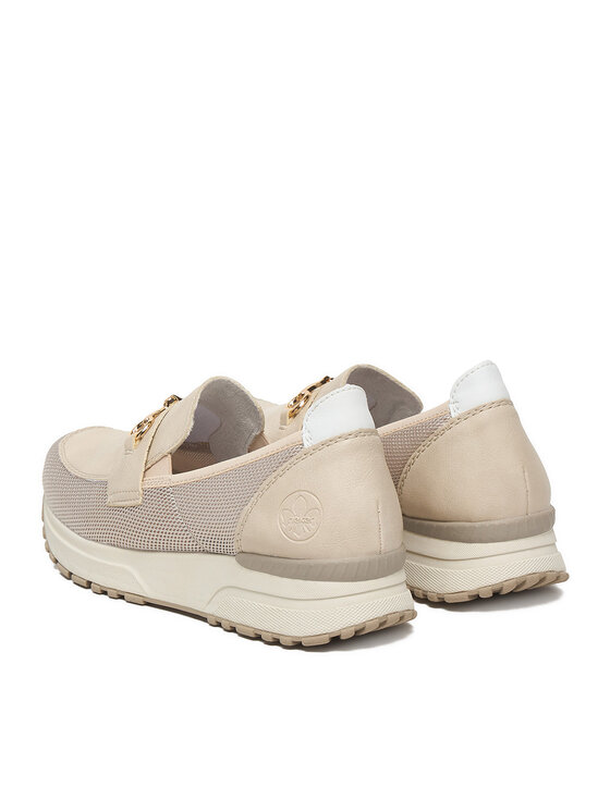 Rieker Rieker Halbschuhe N7455-60 Beige