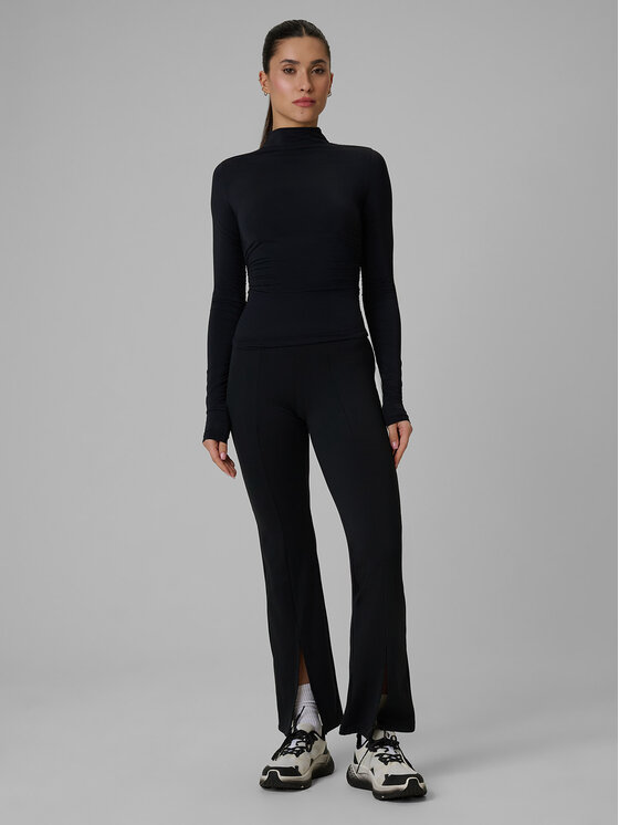 4F 4F Koszulka techniczna ATHLETIC ALLURE Czarny Slim Fit