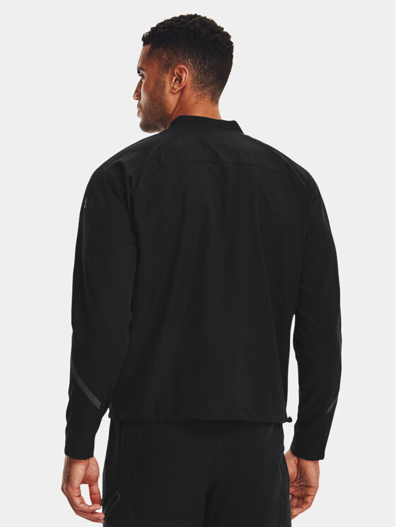 Under Armour Under Armour Prijelazna jakna Ua Unstoppable Bomber 1377170-001 Crna Loose Fit