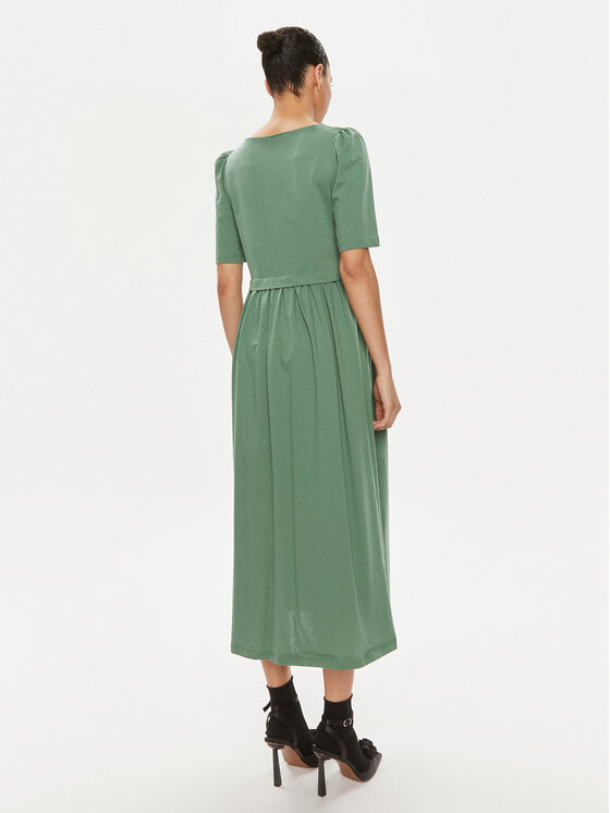 Weekend Max Mara Weekend Max Mara Každodenné šaty Snack 2415621062 Zelená Relaxed Fit