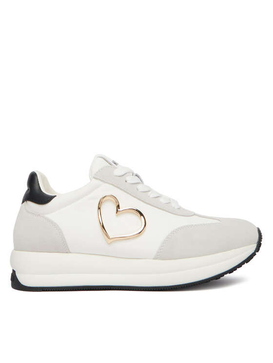 LOVE MOSCHINO Sneakers JA15344G1OINC10A Alb