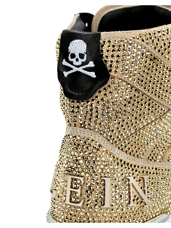 PHILIPP PLEIN PHILIPP PLEIN Sneakersy 15943 Złoty