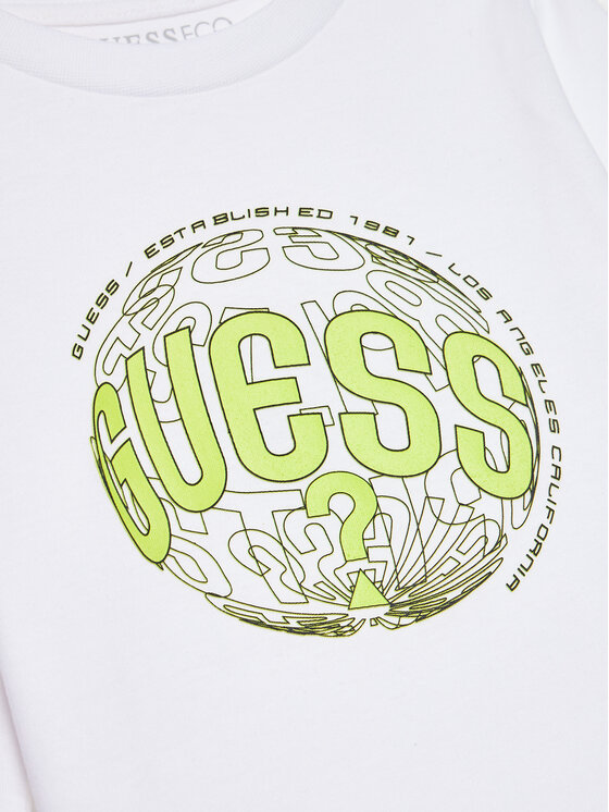 Guess Guess Блуза N3BI23 I3Z13 Бял Regular Fit