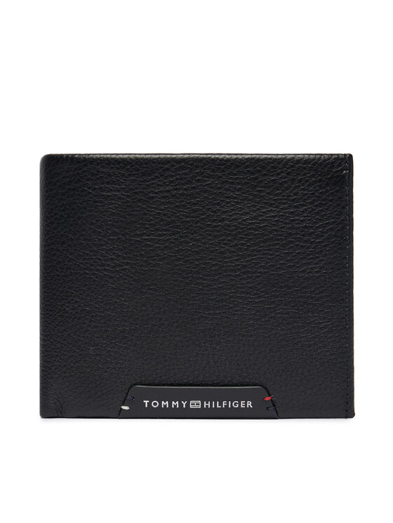 Tommy Hilfiger Tommy Hilfiger Πορτοφόλι Th Corp Cc AM0AM14779 Μαύρο