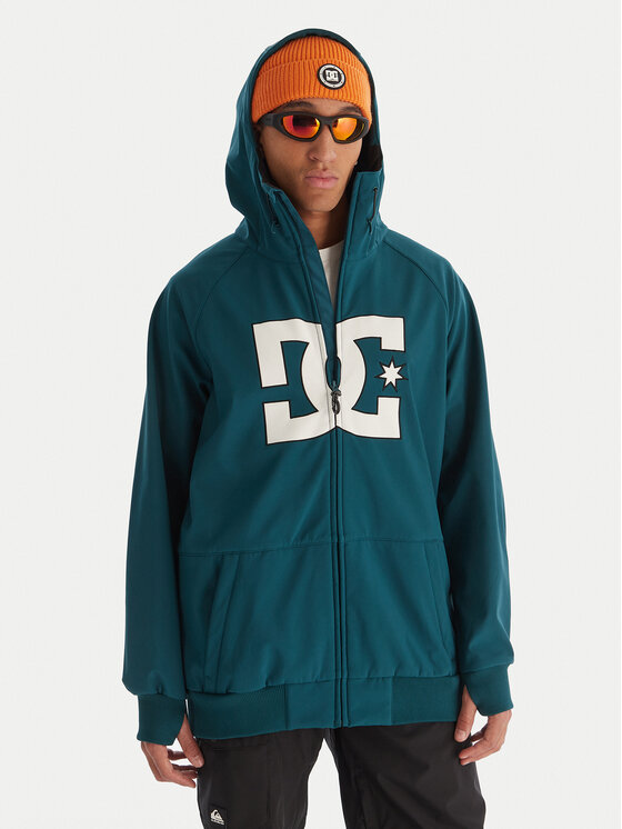 DC Shoes Kurtka przejściowa ADYTJ03083 BTG0 Zielony Regular Fit