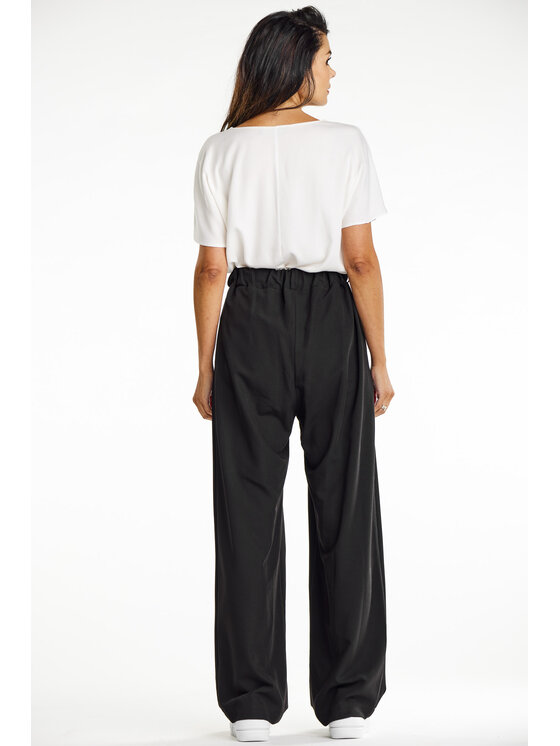 Awama Awama Dámske nohavice A674 Čierna Basic Fit