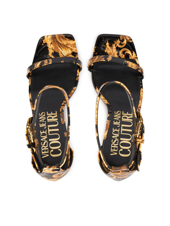 Versace Jeans Couture Versace Jeans Couture Сандали 80VA3S76 ZS366 G89 Черен