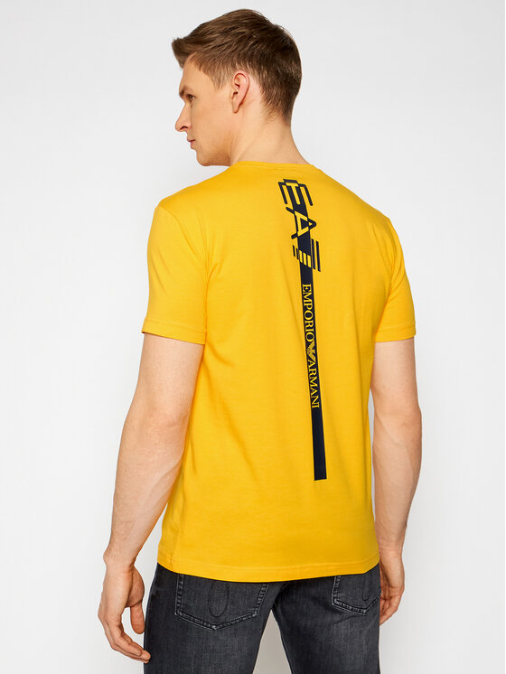 T-shirt 3KPT06 PJ03Z 1604 Giallo Regular Fit