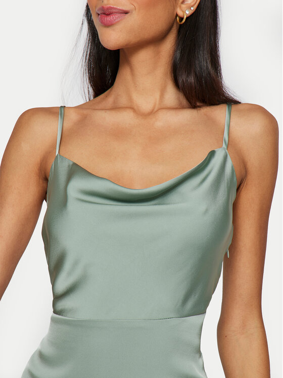Vila Vila Rochie cocktail Ravenna 14085601 Verde Regular Fit