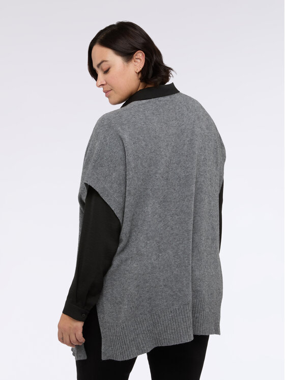 Fiorella Rubino Fiorella Rubino Maglione M028E002014N013 Grigio Over Fit