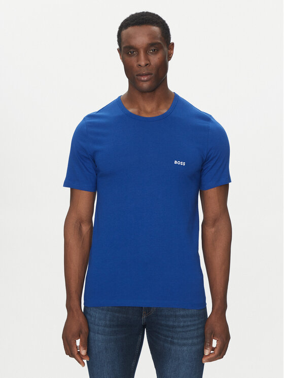 BOSS BOSS Souprava triček TShirtRN 3P Classic 50532468 Modrá Regular Fit