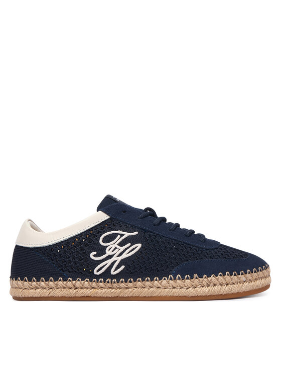 Tommy Hilfiger Tommy Hilfiger Espadrillas Th Heritage Rope Sneaker FW0FW09406 Blu scuro