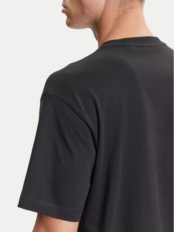 BOSS BOSS Tricou Te_Wagon 50546958 Negru Relaxed Fit