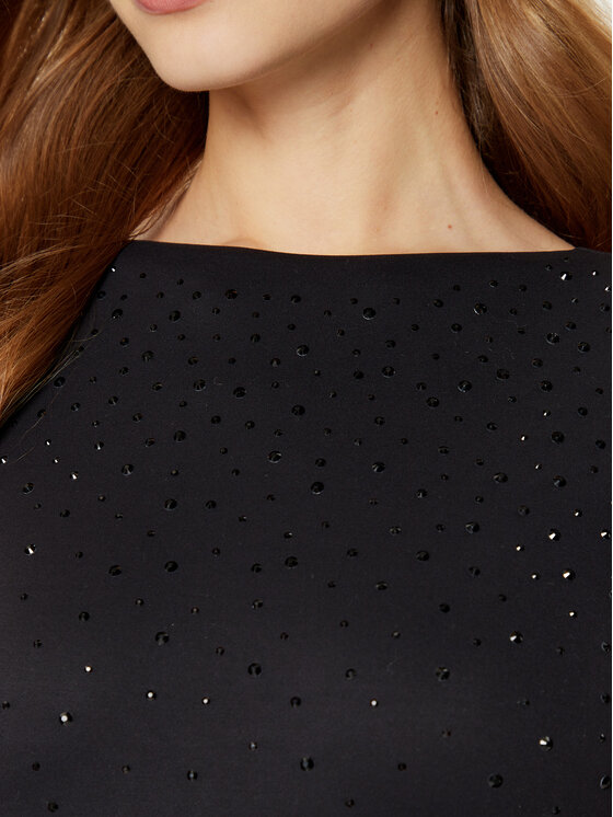 Guess Guess Body W5RP09 KCDE0 Čierna Slim Fit