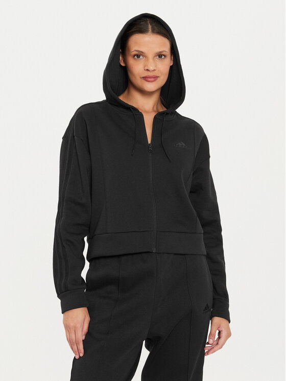 adidas adidas Trenerka Energize IN1837 Crna Loose Fit